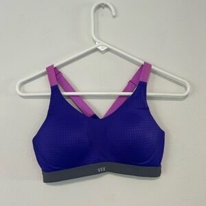 VSX Sport Purple and Pink Molded Cup Sports Bra